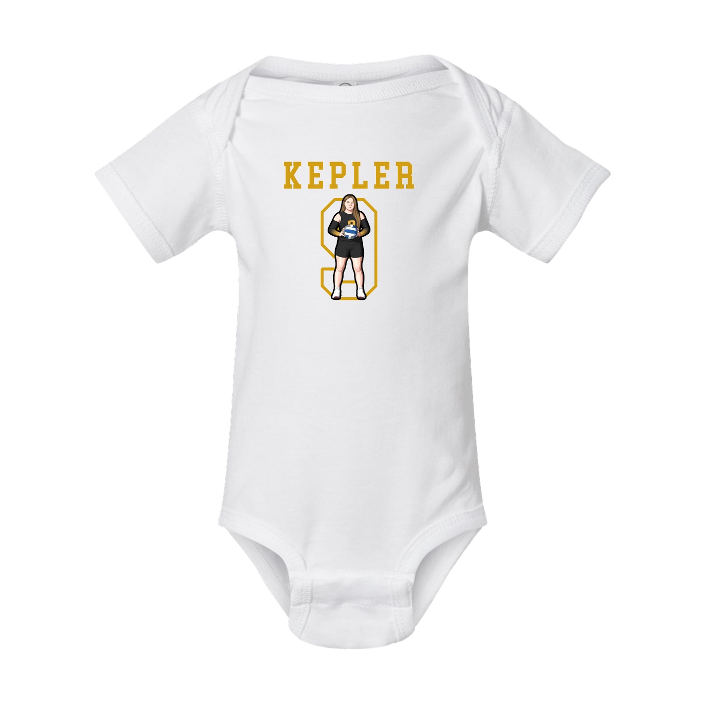 Baby Onesie — Shirsey in White