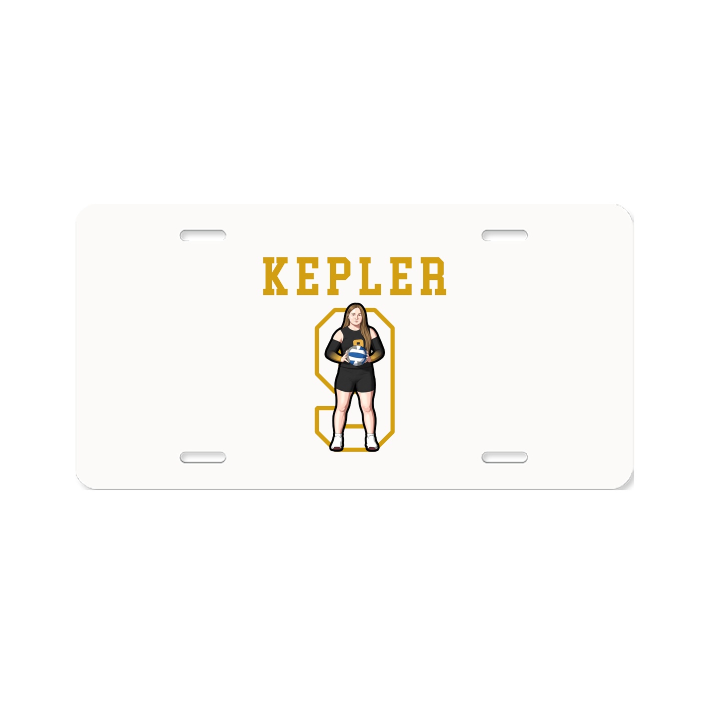 License Plate — Shirsey in Classic
