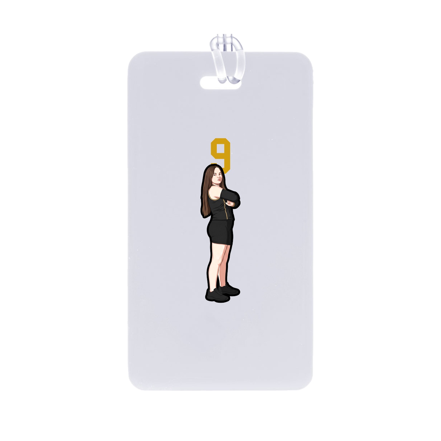 Bag Tag — Number Top in Classic