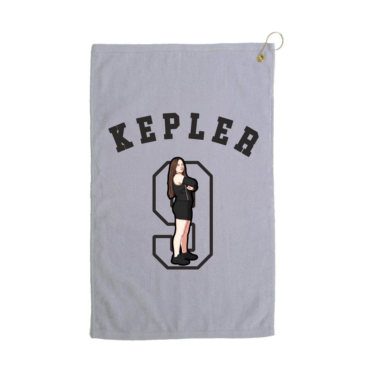 Golf Towel — Shirsey Arch in Grey