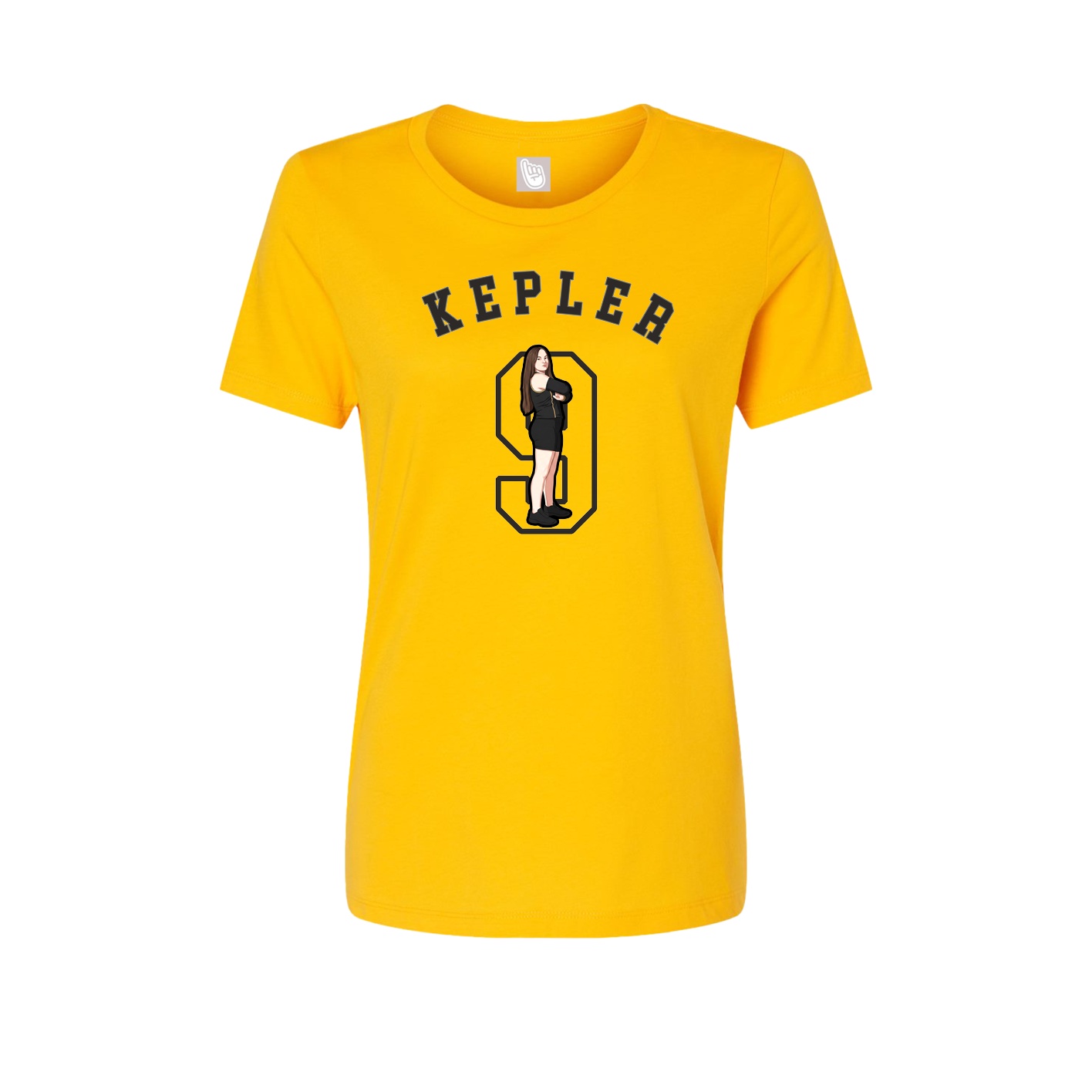 Womens Tee — Shirsey Arch in Gold