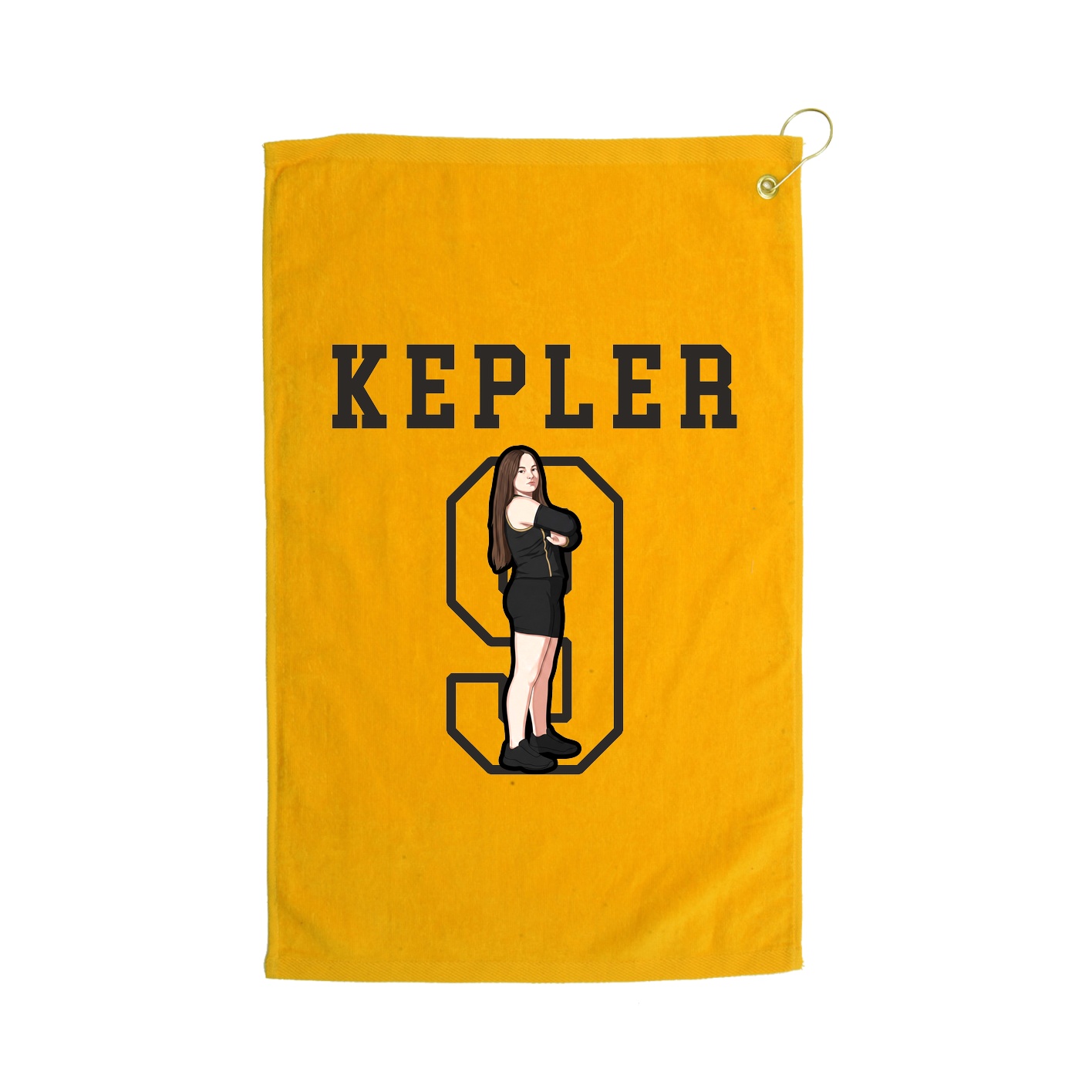 Golf Towel — Shirsey in Gold