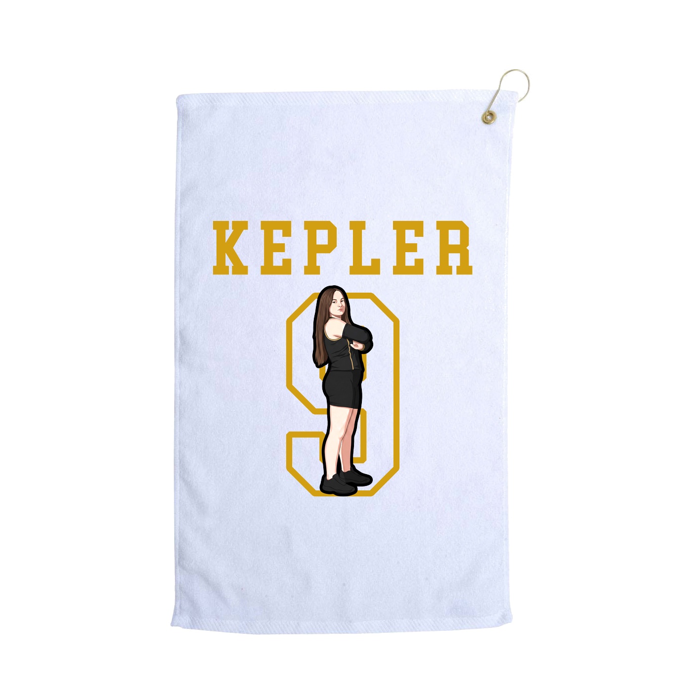 Golf Towel — Shirsey in White