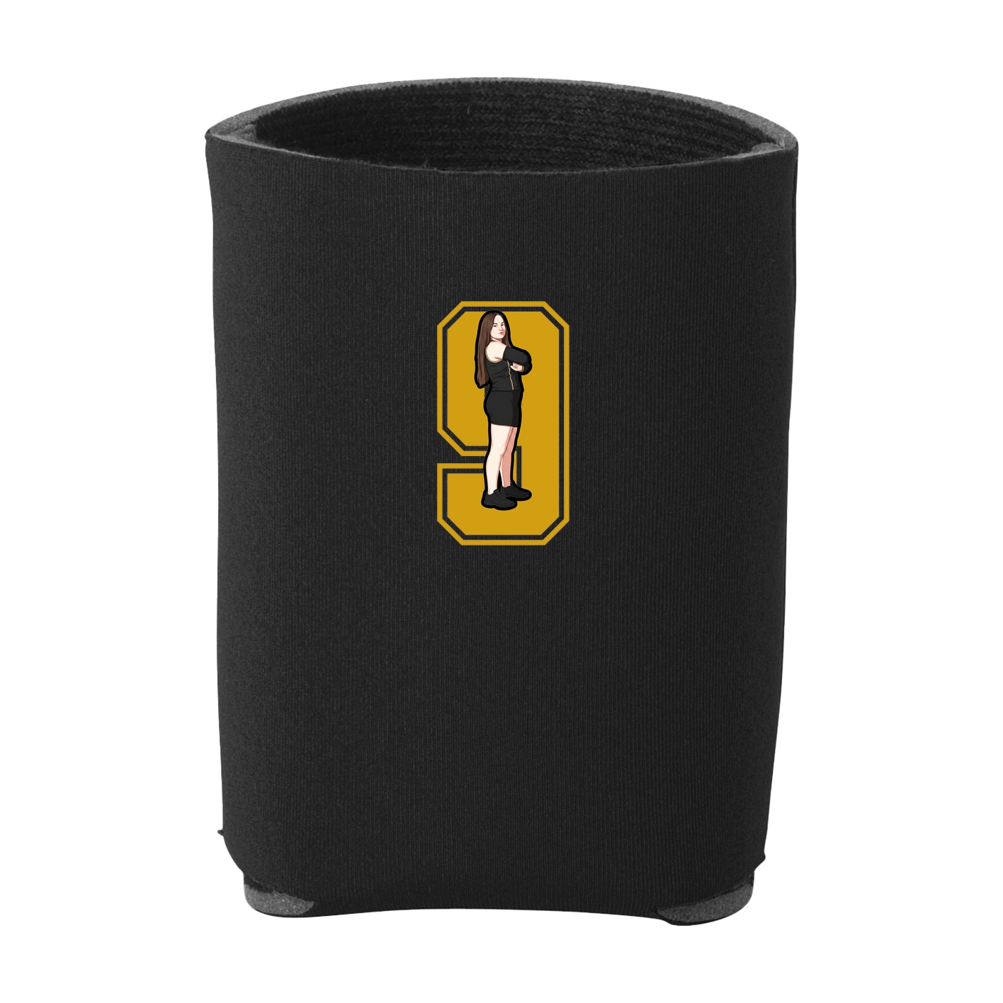 Can Holder — Number in Black
