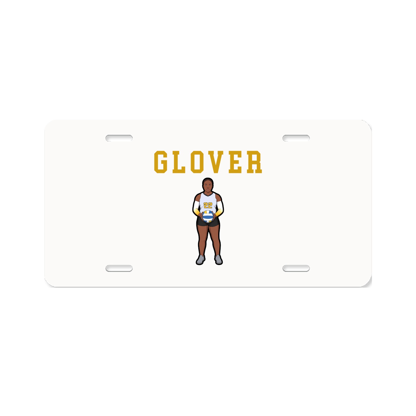 License Plate — Shirsey in Classic