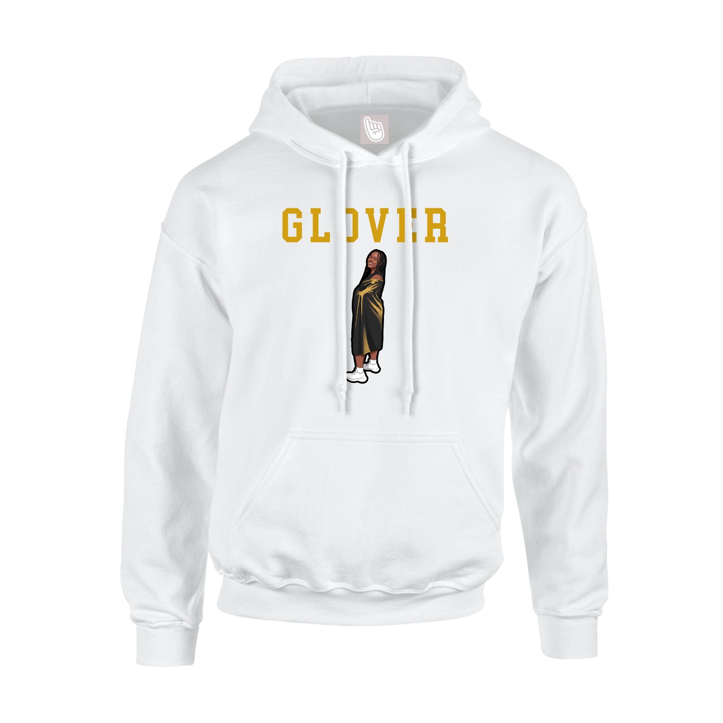 Youth Hoodie — Shirsey in White