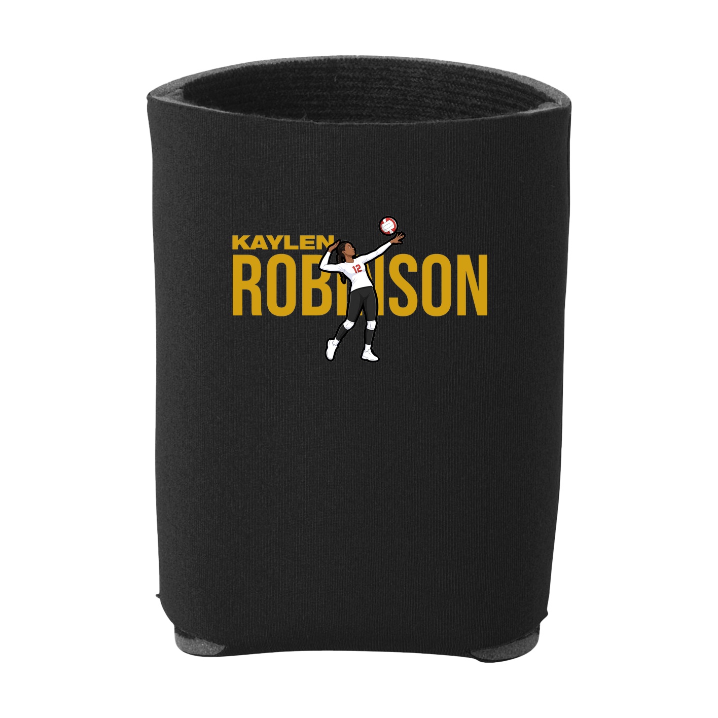 Can Holder — Player Name in Black