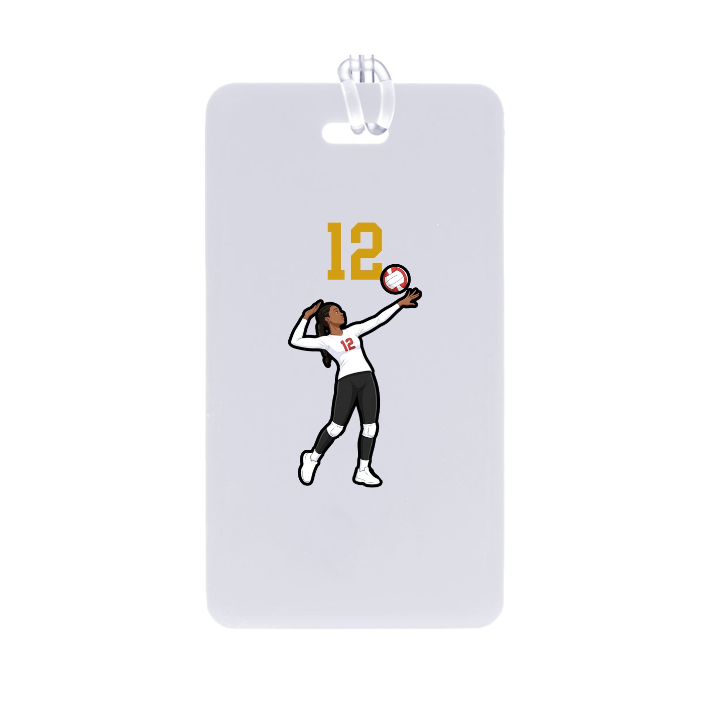 Bag Tag — Number Top in Classic