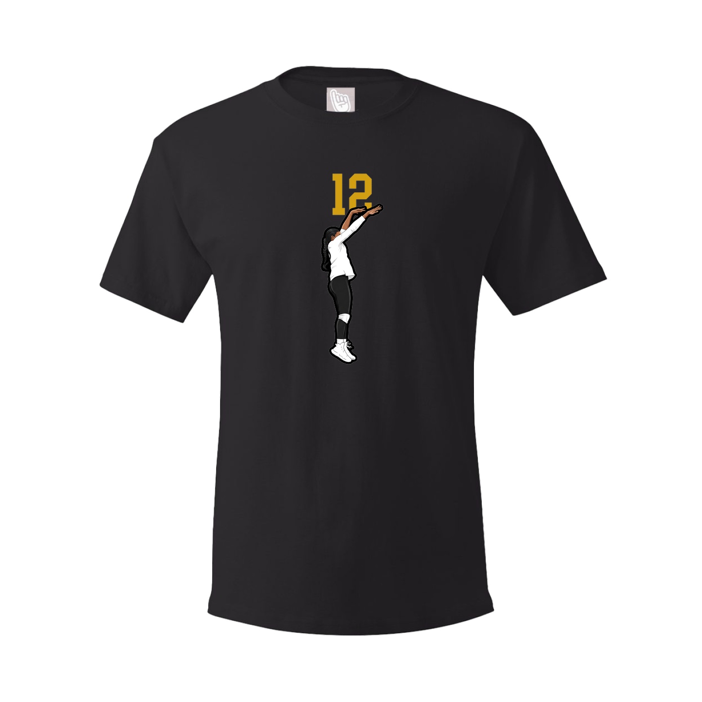 Tee — Number Top in Black