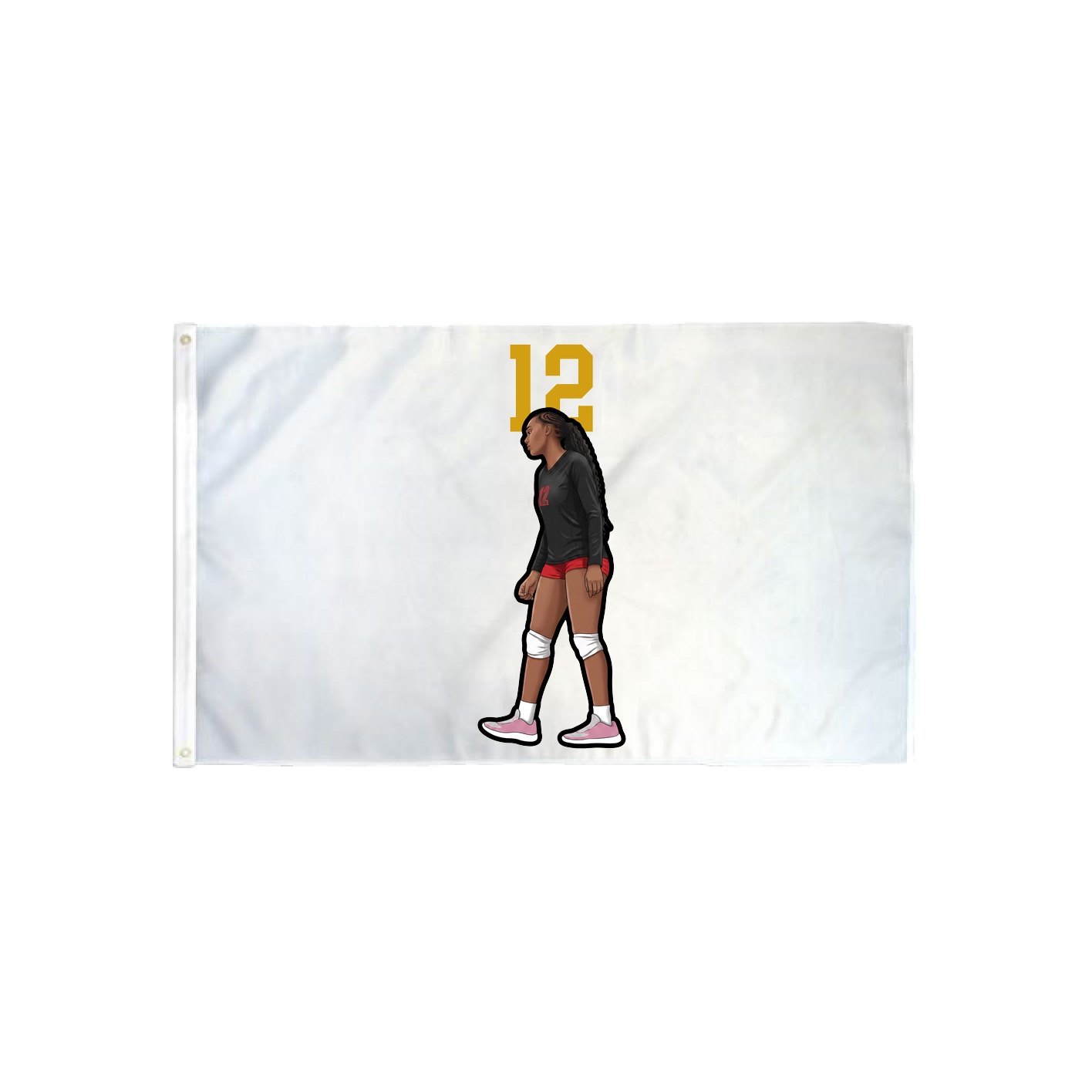 3x5 Flag — Number Top in Classic