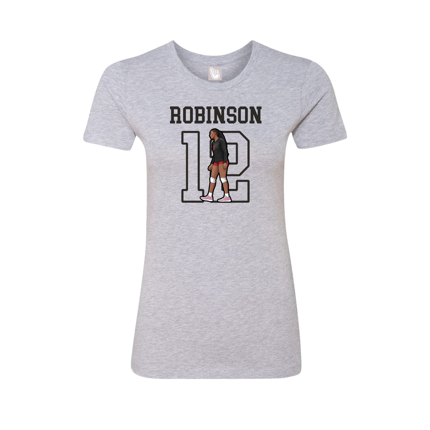 Womens Tee — Shirsey in Grey