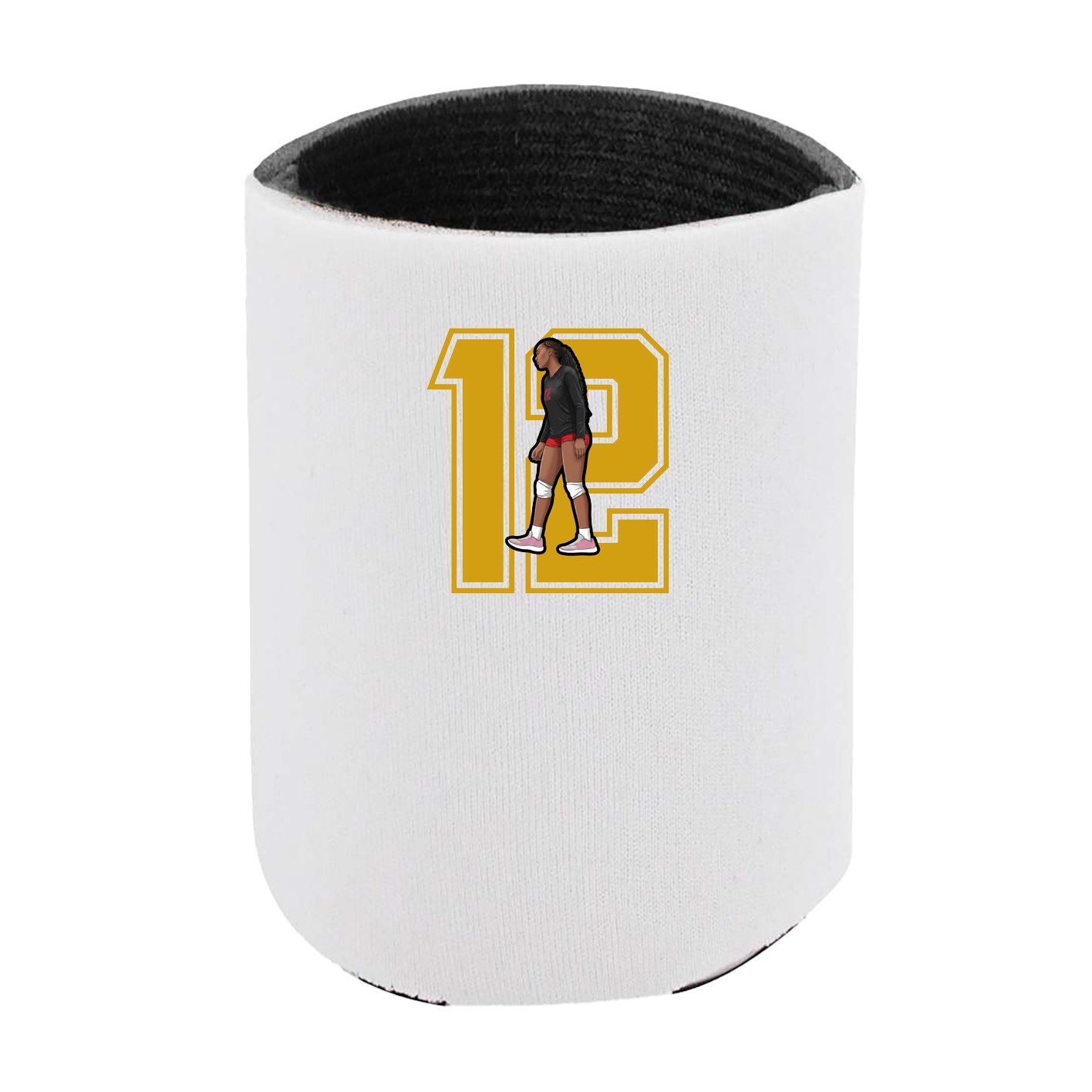 Can Holder — Number in White
