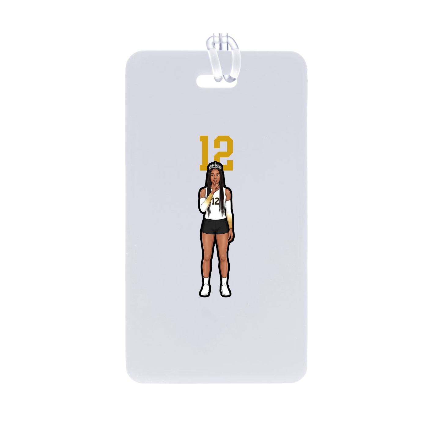 Bag Tag — Number Top in Classic