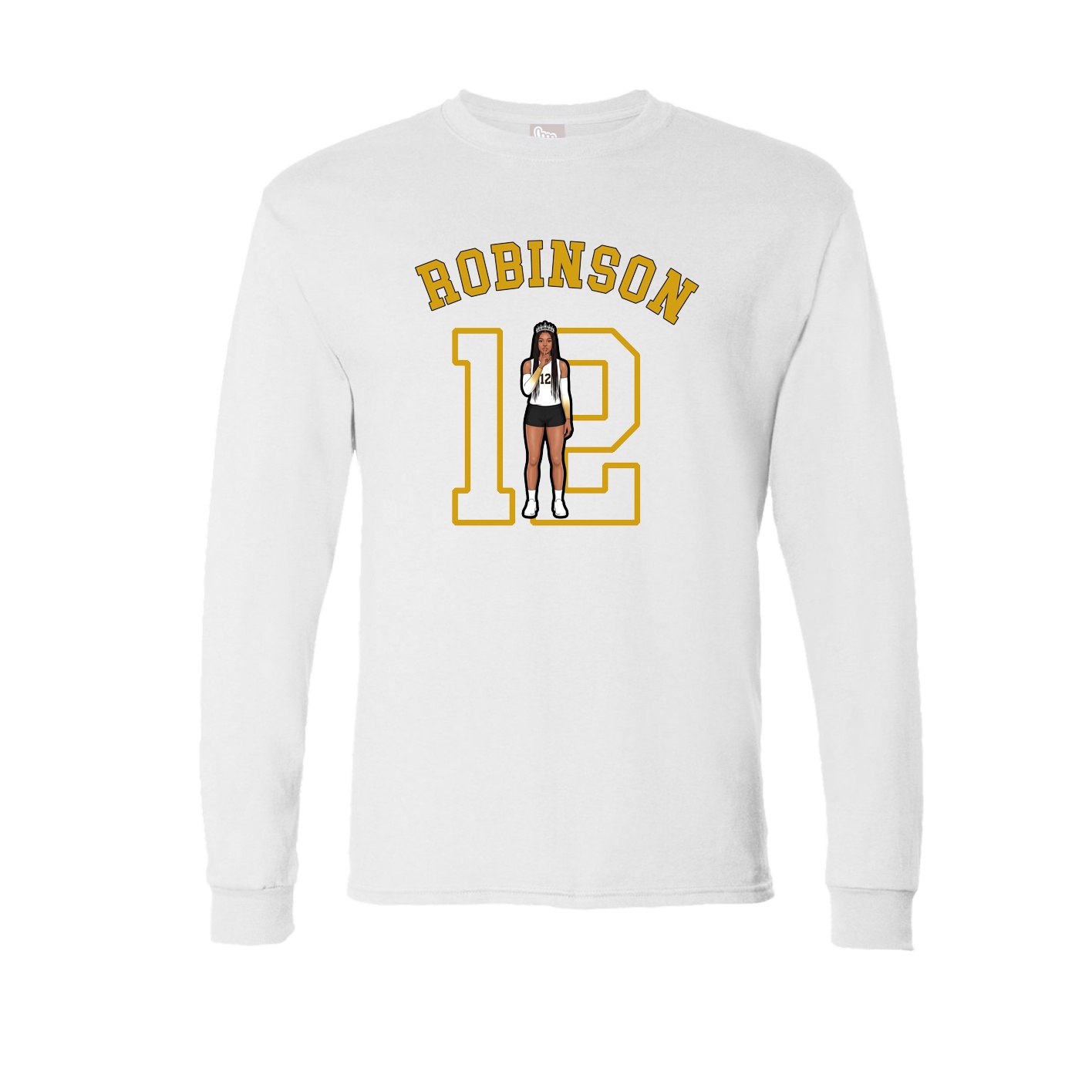 Long Sleeve Tee — Shirsey Arch in White