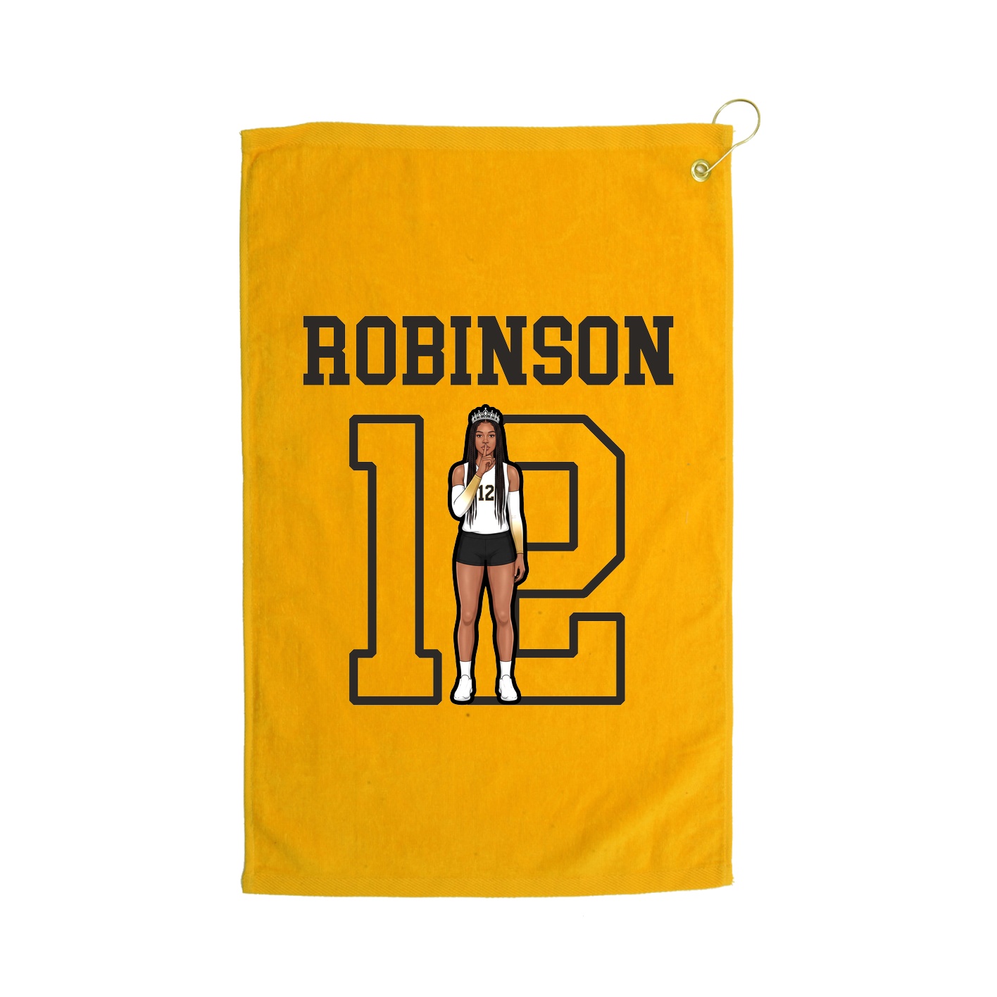 Golf Towel — Shirsey in Gold