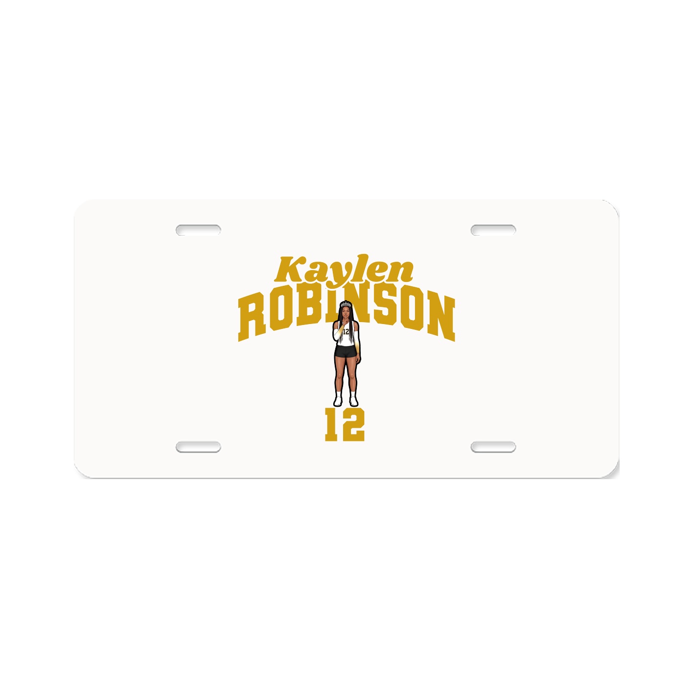 License Plate — Signature Arch in Classic