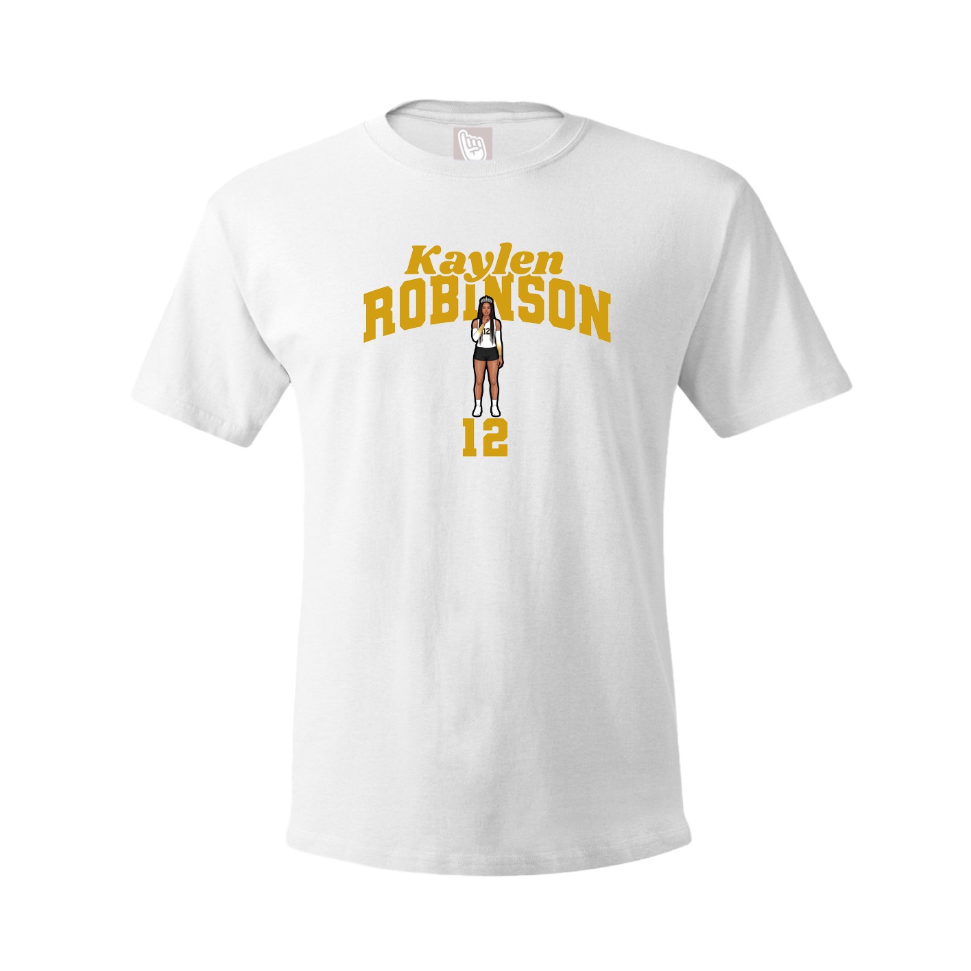 Youth Tee — Signature Arch in White