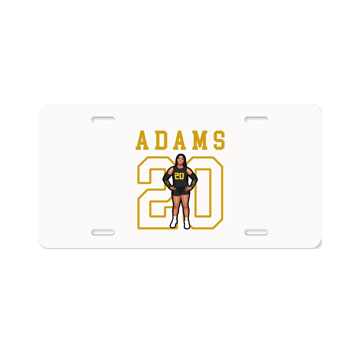 License Plate — Shirsey in Classic