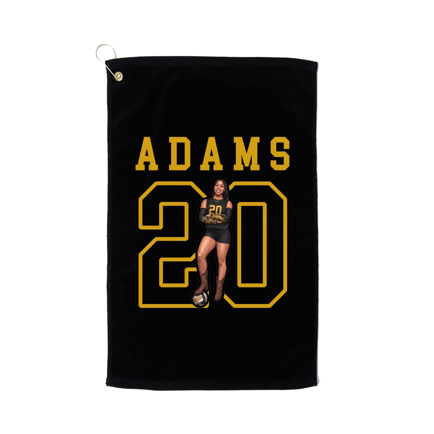 Golf Towel — Shirsey in Black