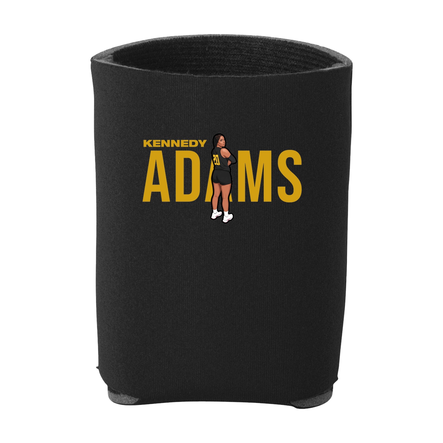 Can Holder — Player Name in Black