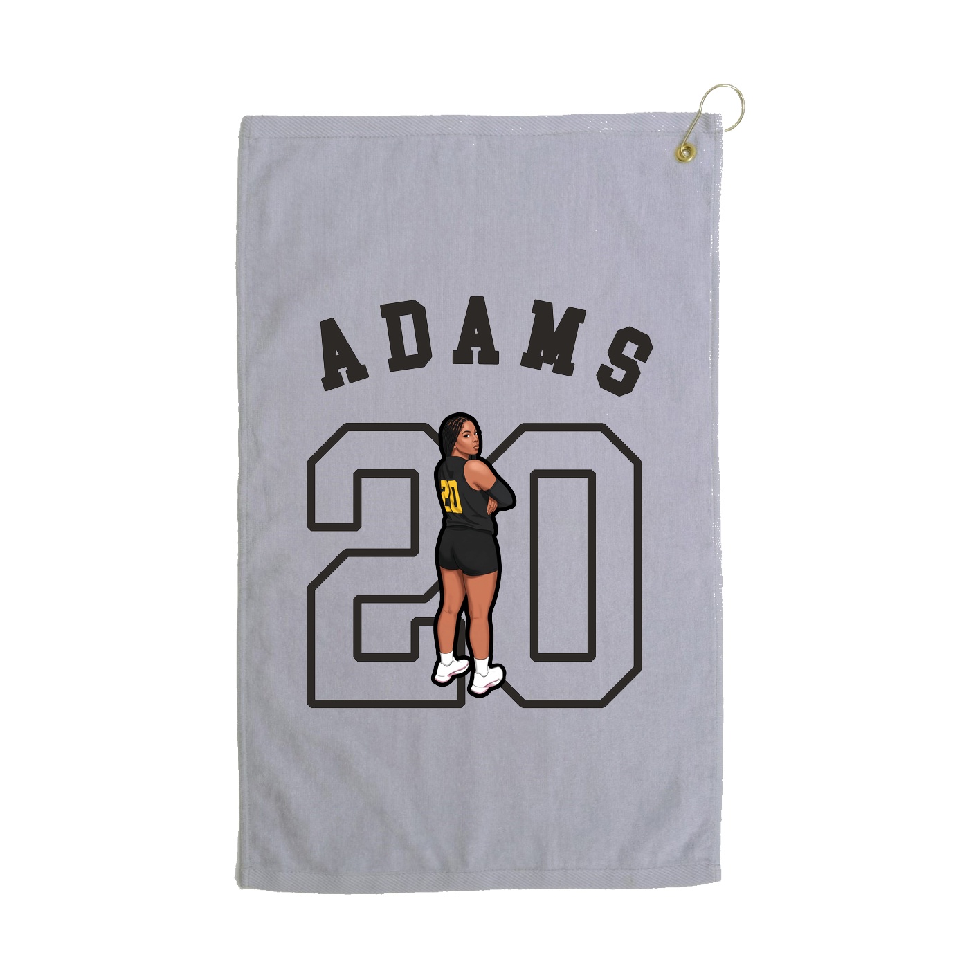 Golf Towel — Shirsey Arch in Grey