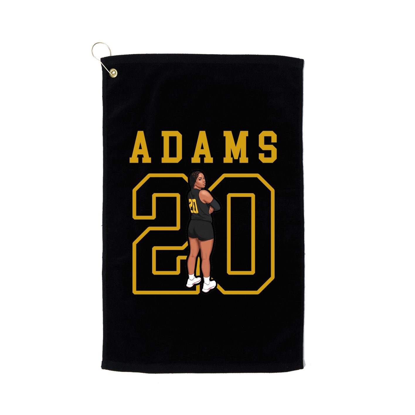 Golf Towel — Shirsey in Black