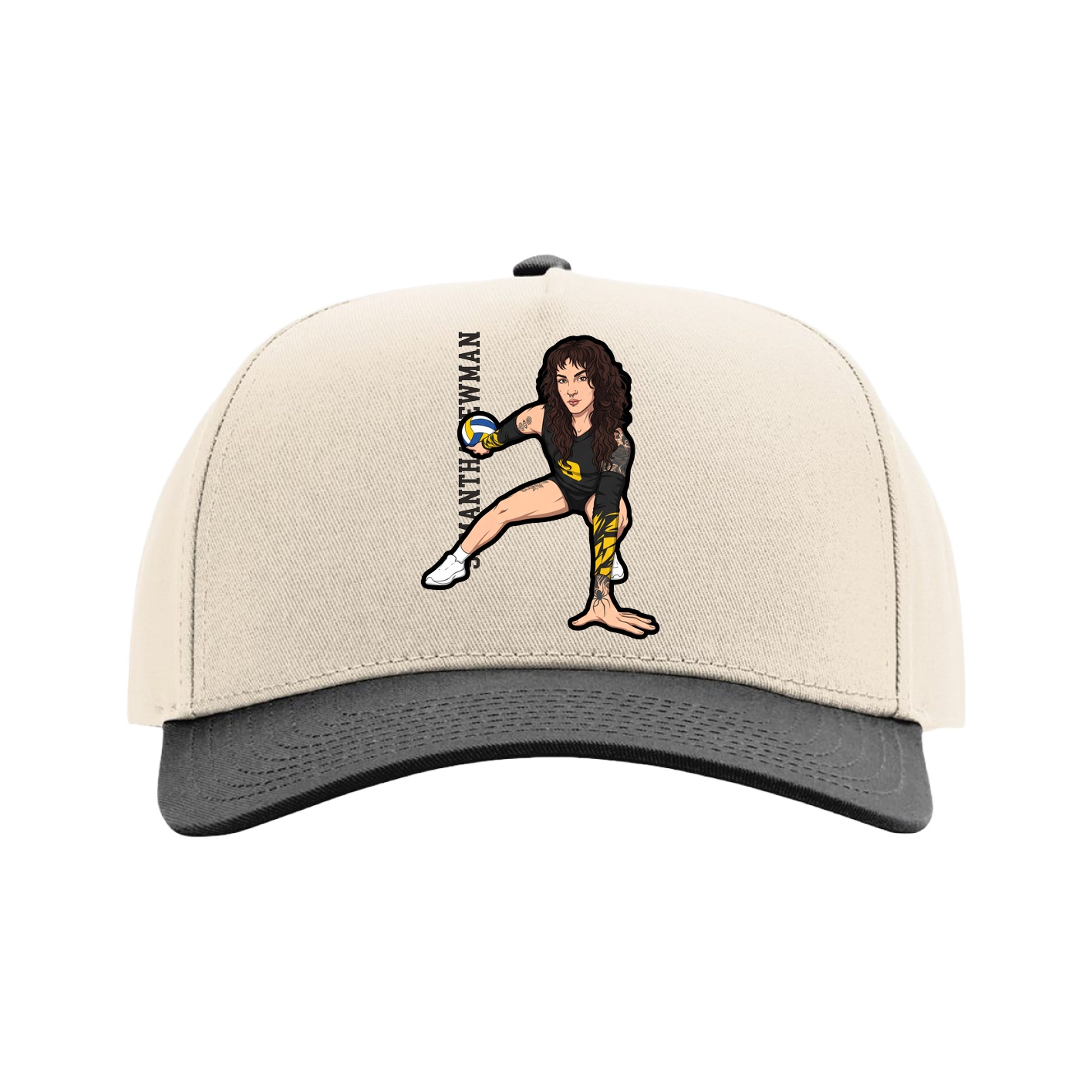 Full Fabric Five-Panel Champ Cap