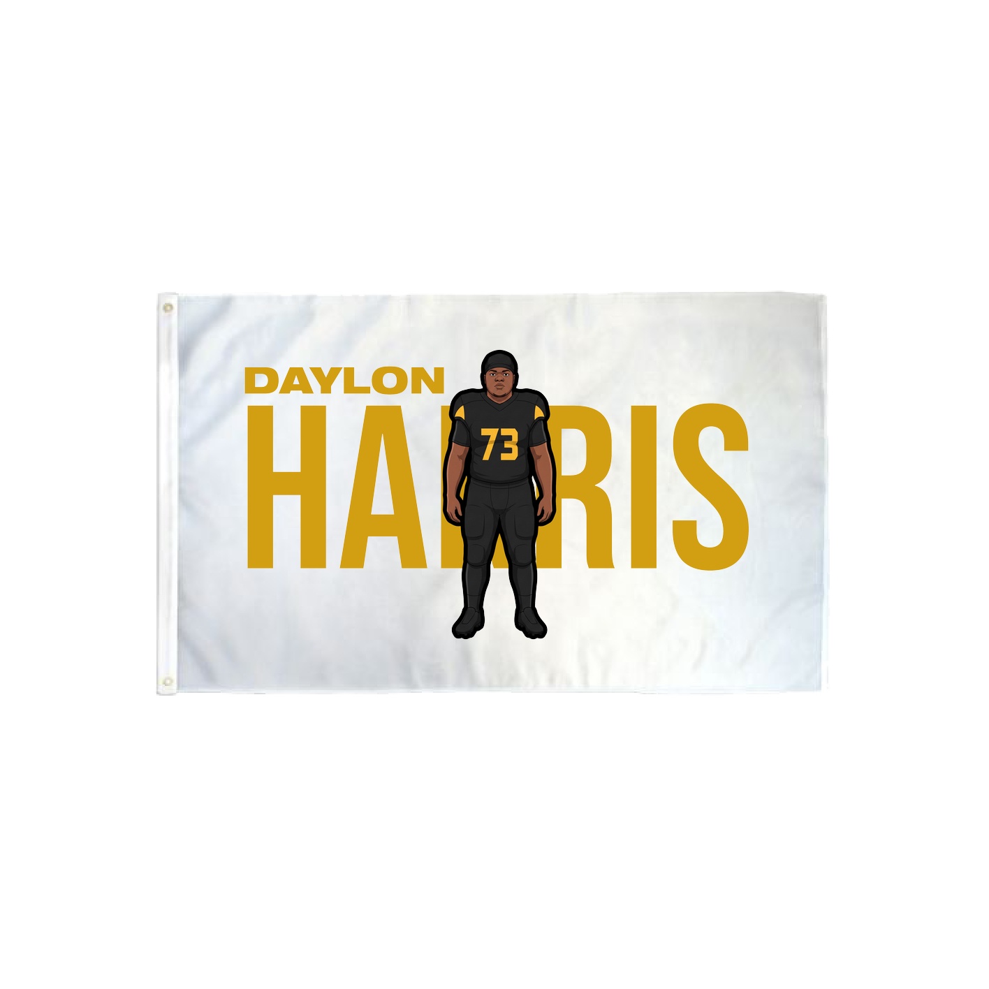 3x5 Flag — Player Name in Classic