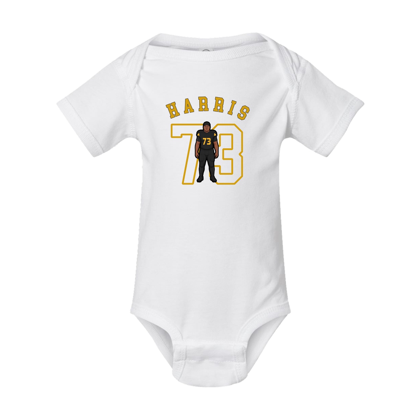Baby Onesie — Shirsey Arch in White
