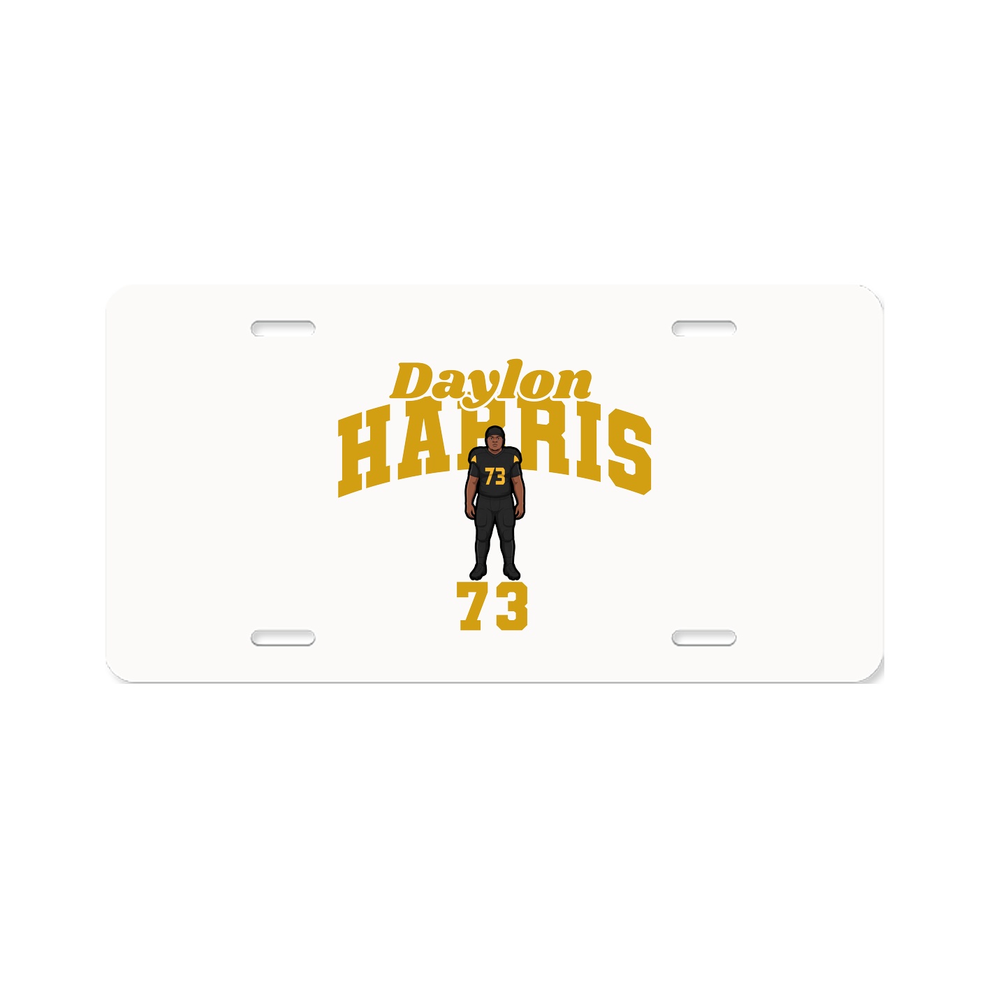License Plate — Signature Arch in Classic