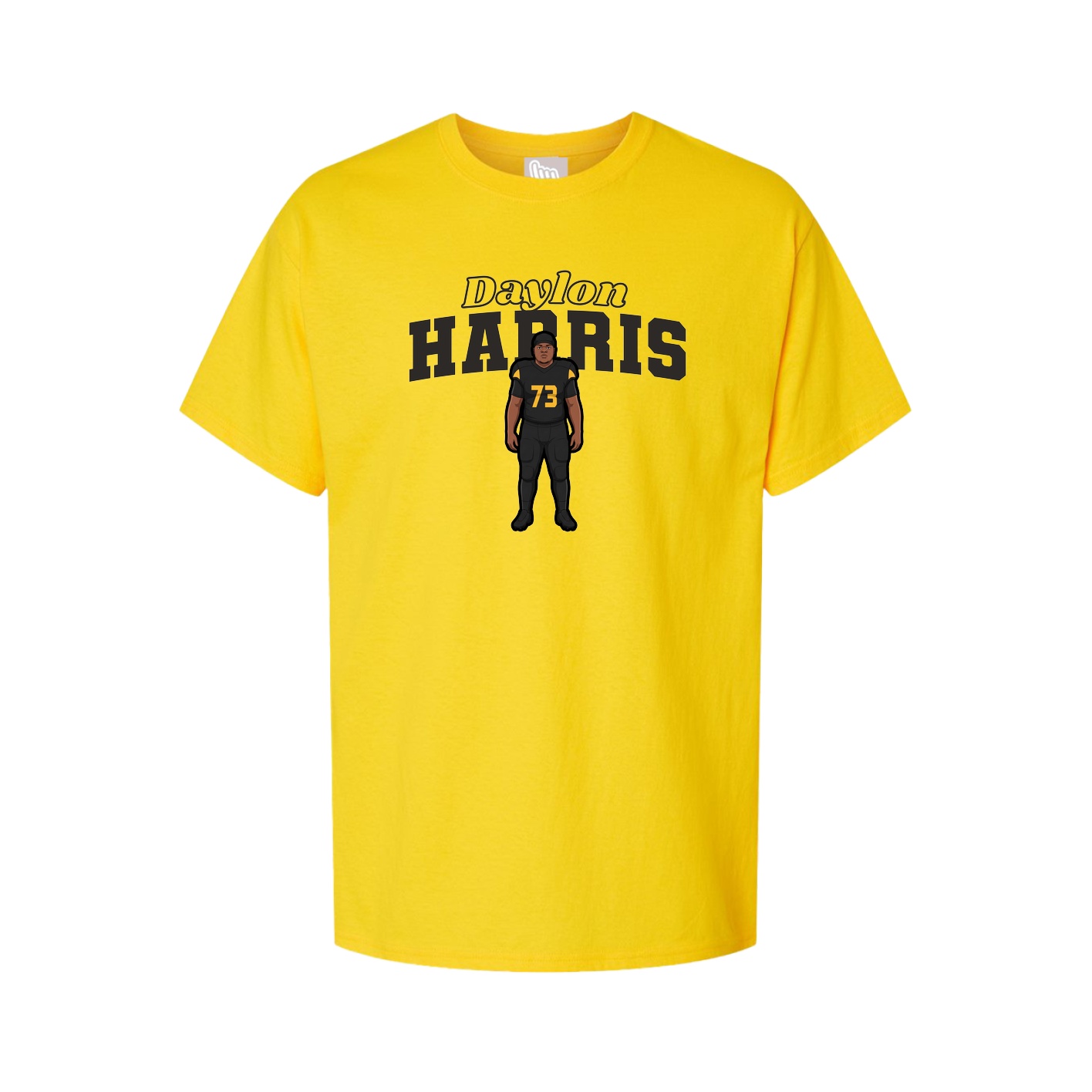 Tee — Name Arch in Gold