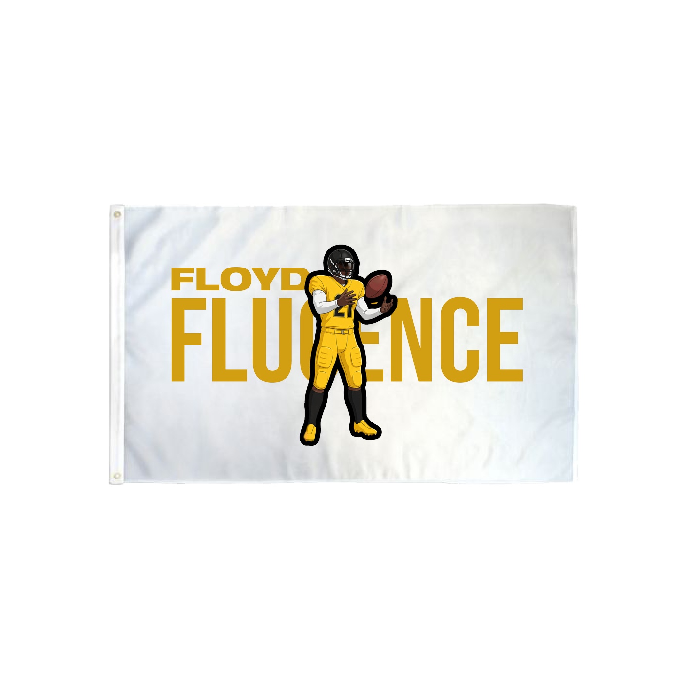 3x5 Flag — Player Name in Classic