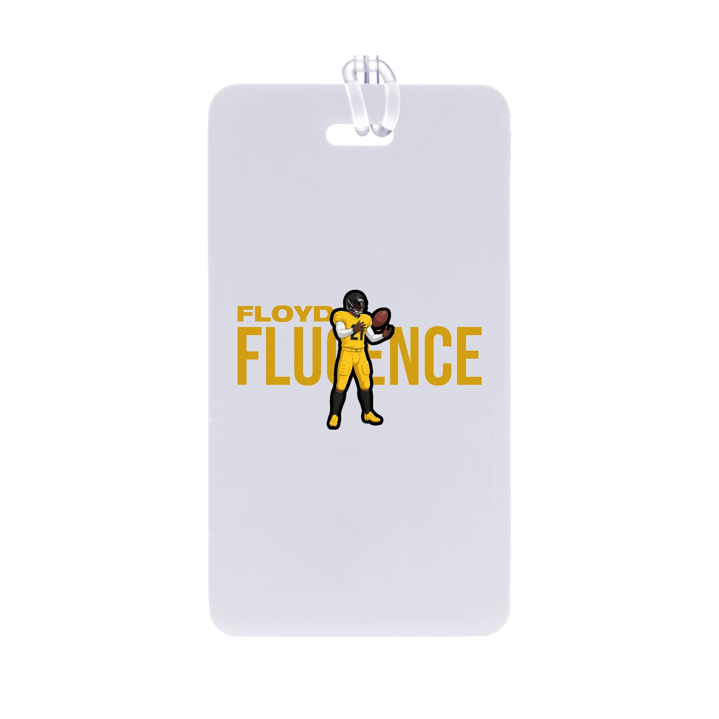 Bag Tag — Player Name in Classic