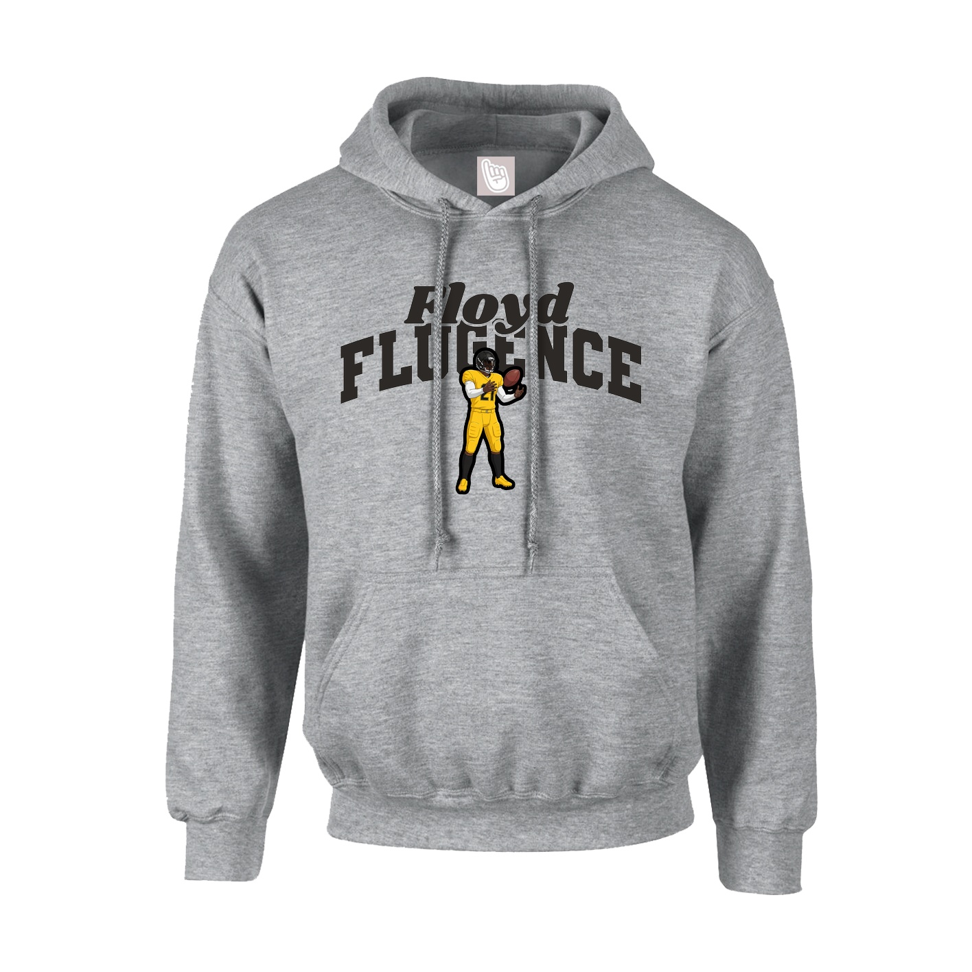 Hoodie — Signature Arch in Grey