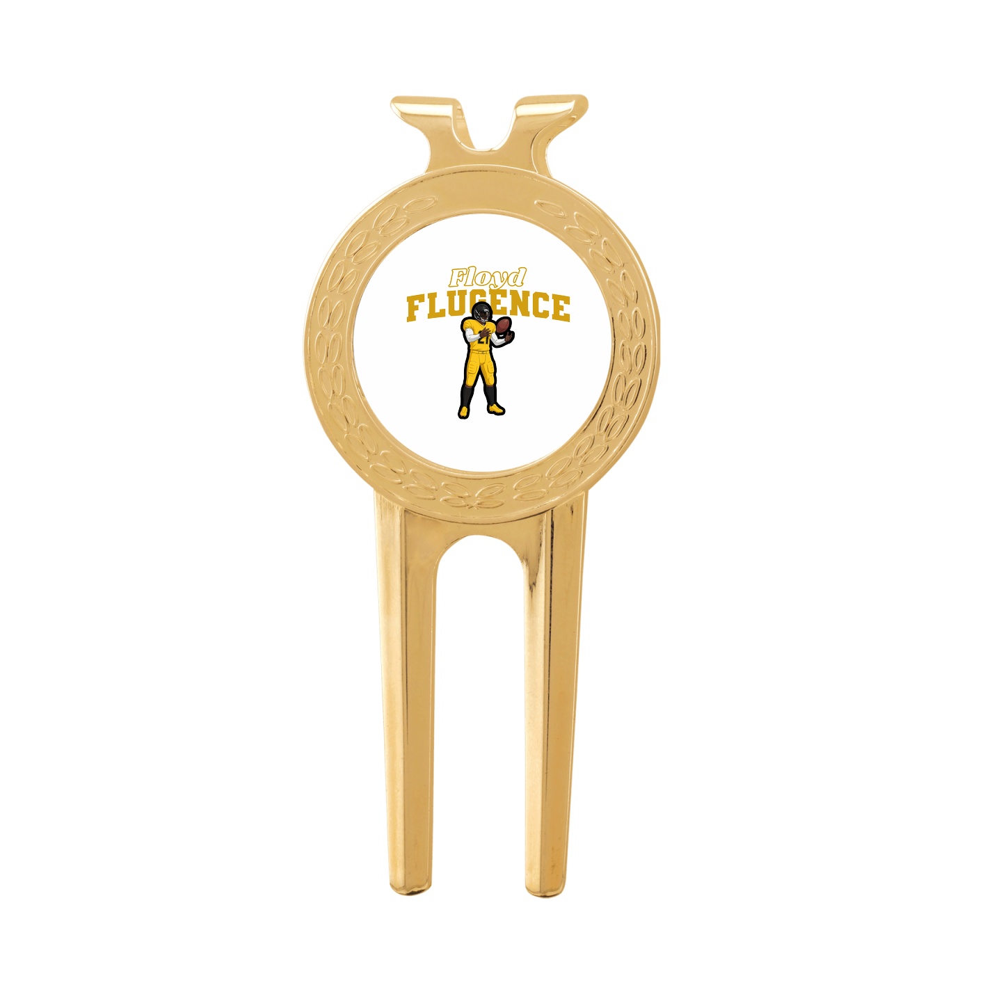 Divot Tool with Ball Marker — Name Arch in Classic