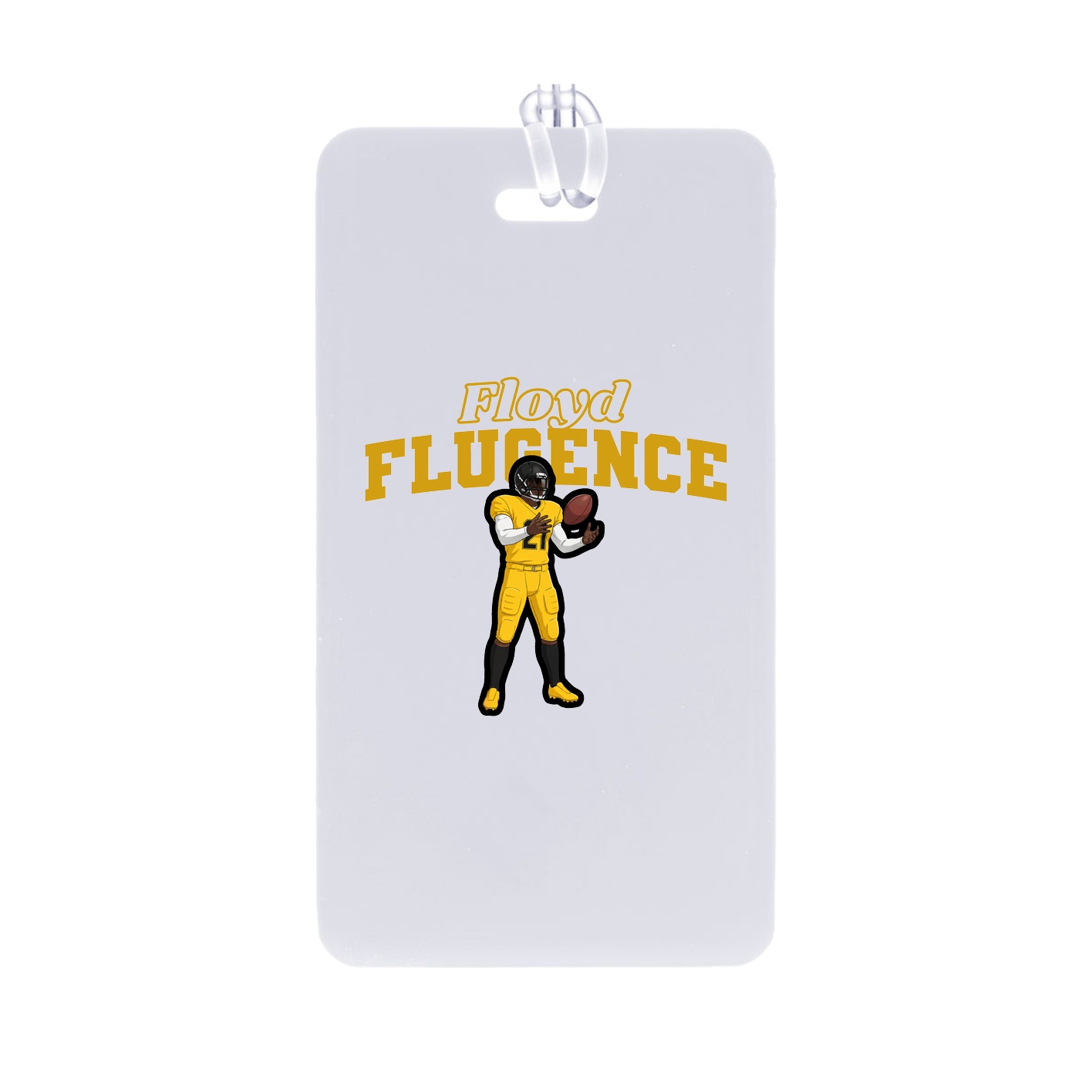 Bag Tag — Name Arch in Classic