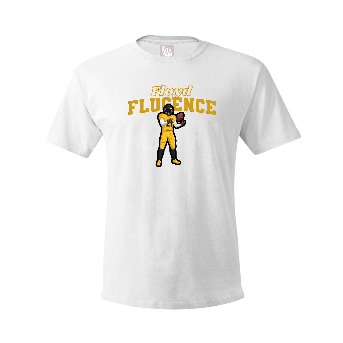 Tee — Name Arch in White