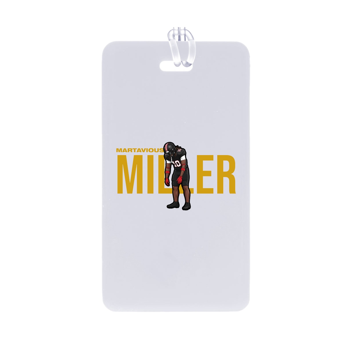 Bag Tag — Player Name in Classic
