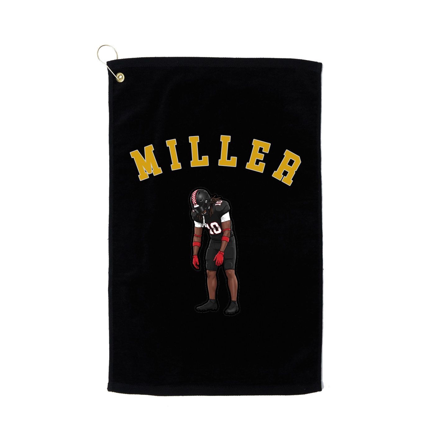 Golf Towel — Shirsey Arch in Black