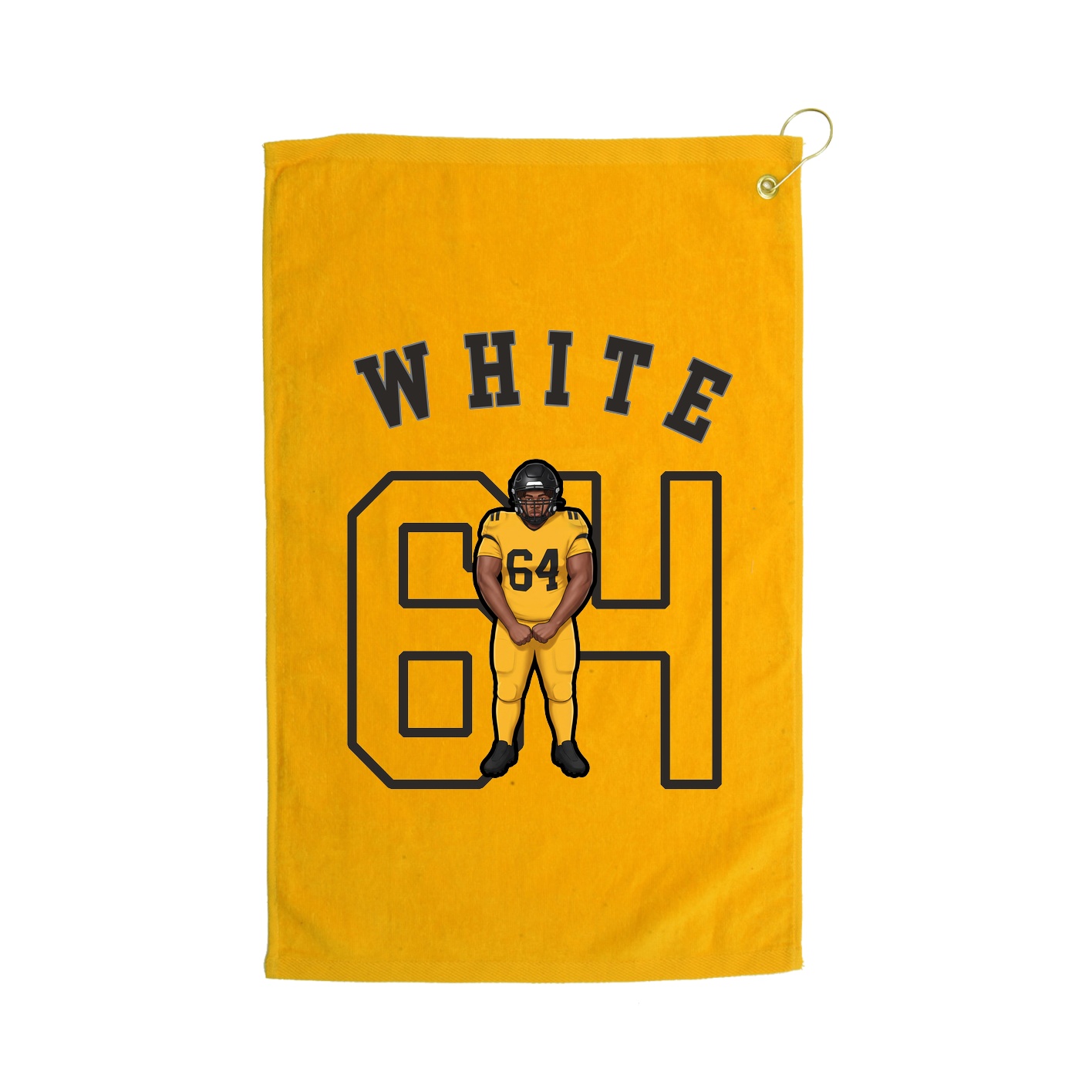 Golf Towel — Shirsey Arch in Gold
