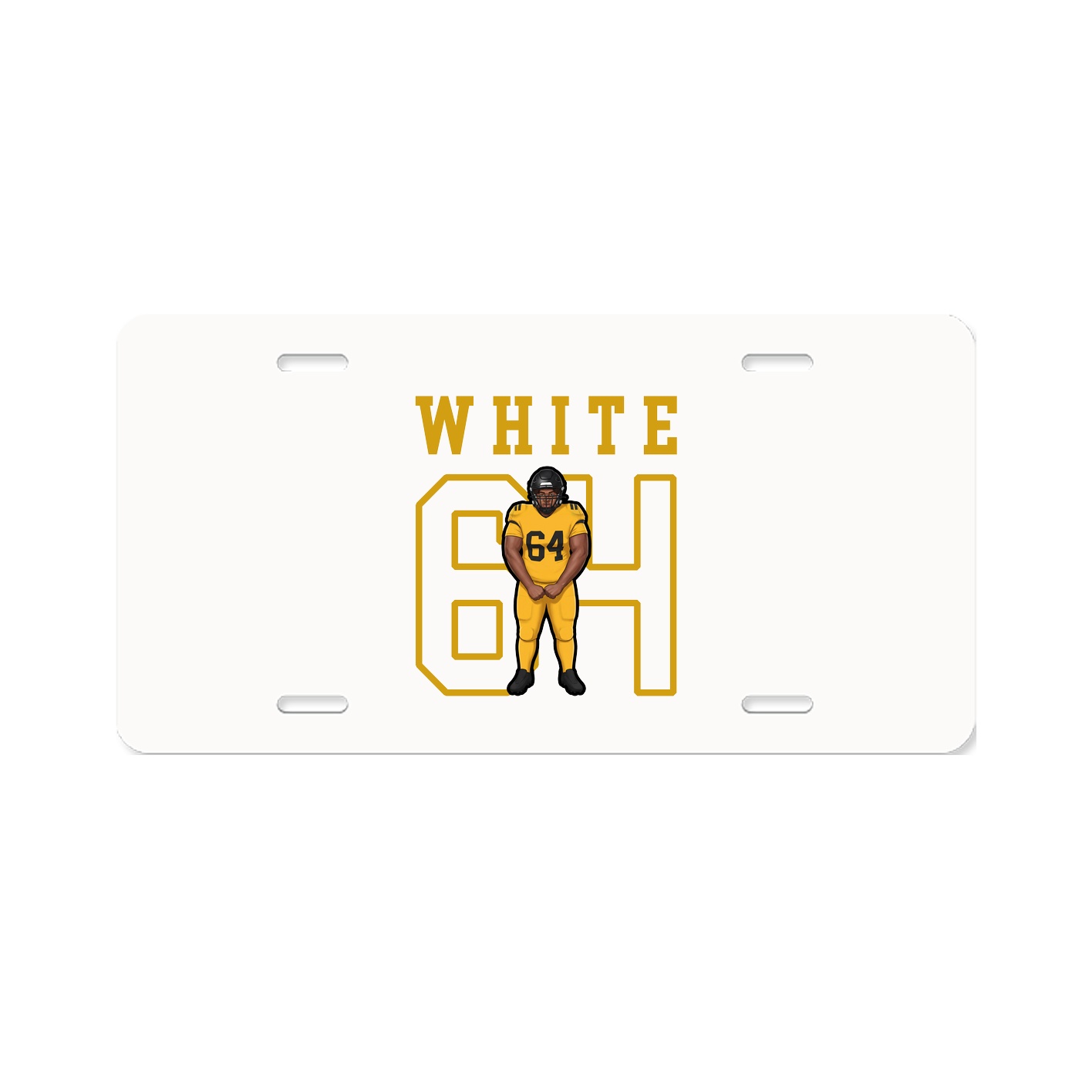 License Plate — Shirsey in Classic