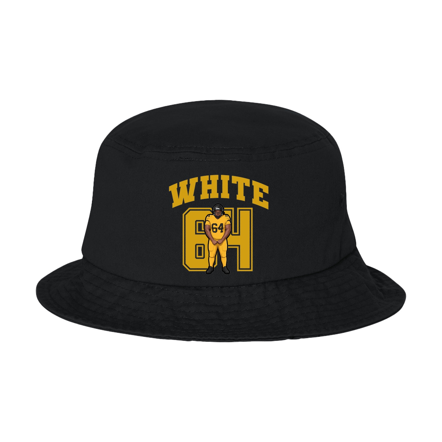 Bucket Cap — Number in Black