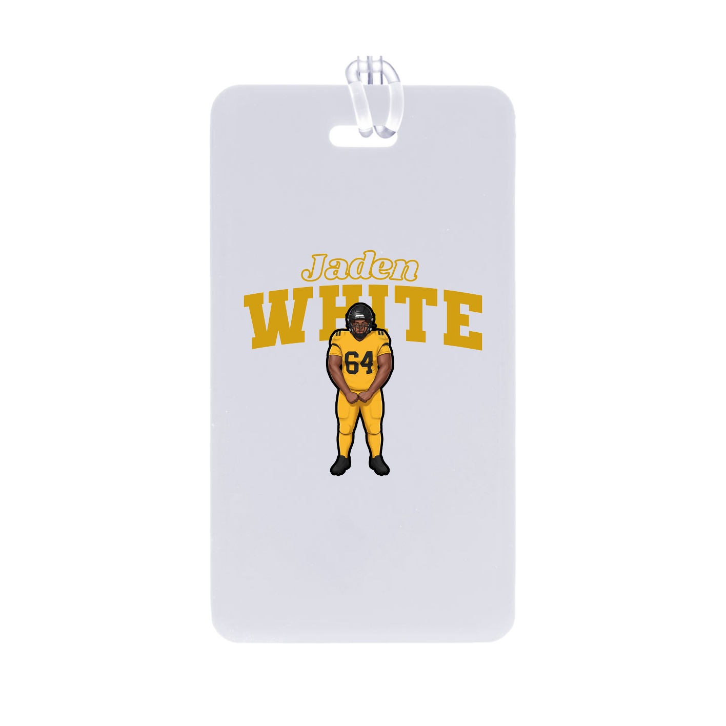 Bag Tag — Name Arch in Classic