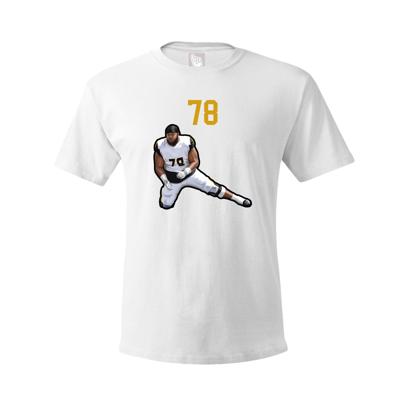 Tee — Number Top in White