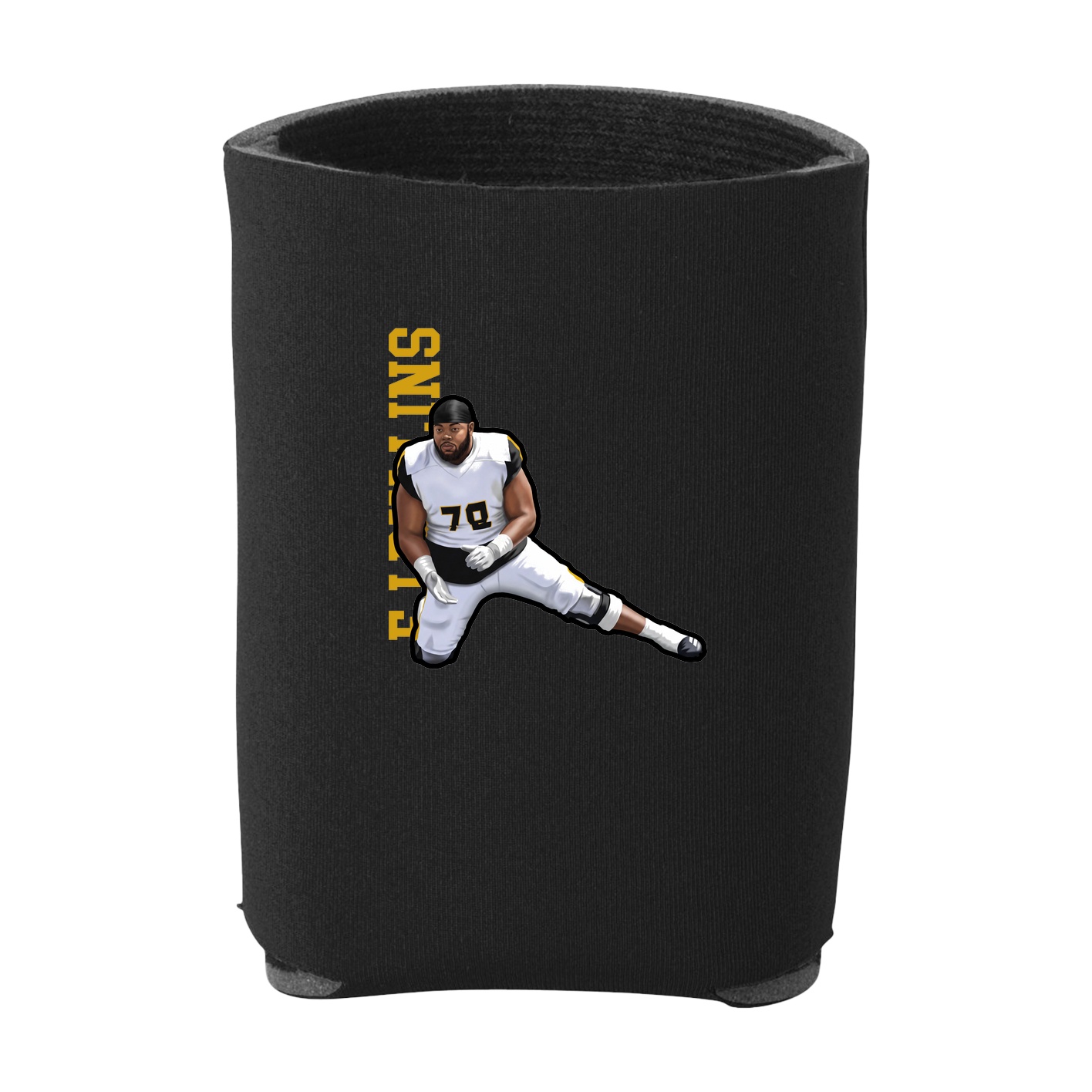 Can Holder — Name Vertical in Black