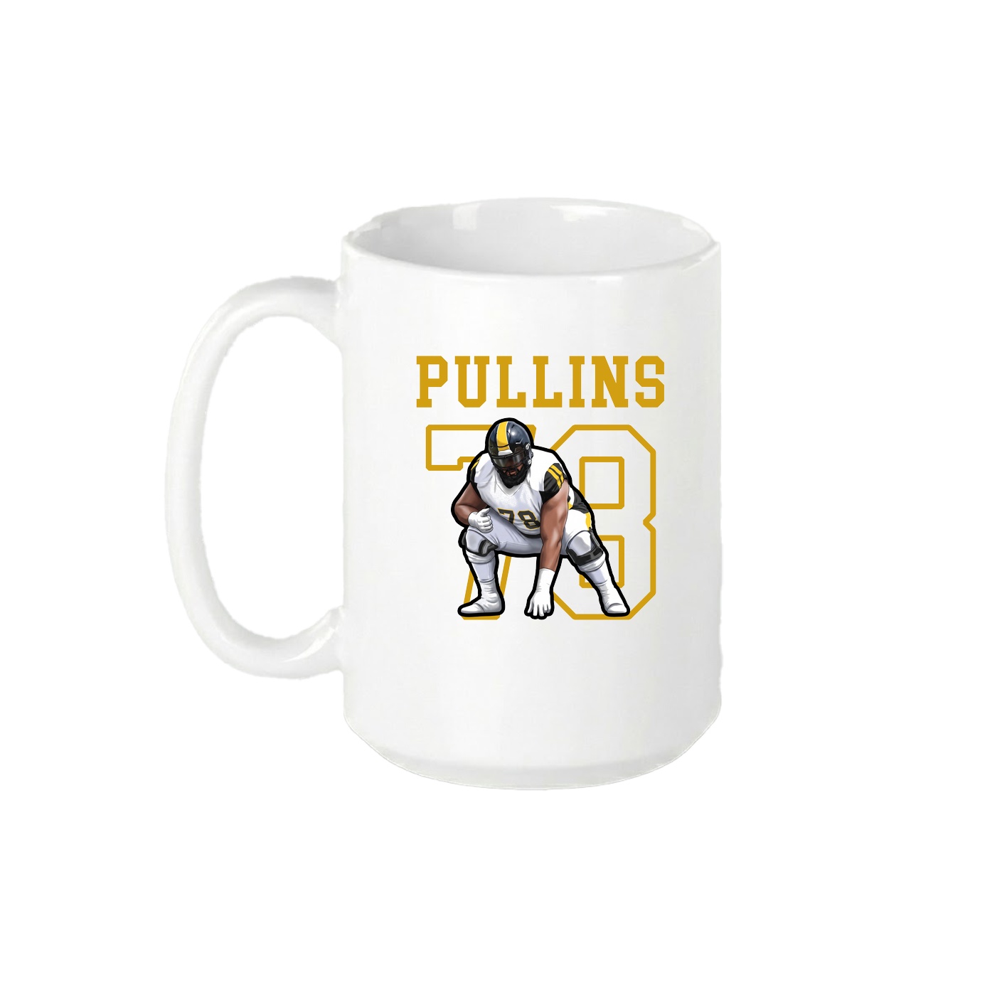 15oz Coffee Mug — Shirsey in White