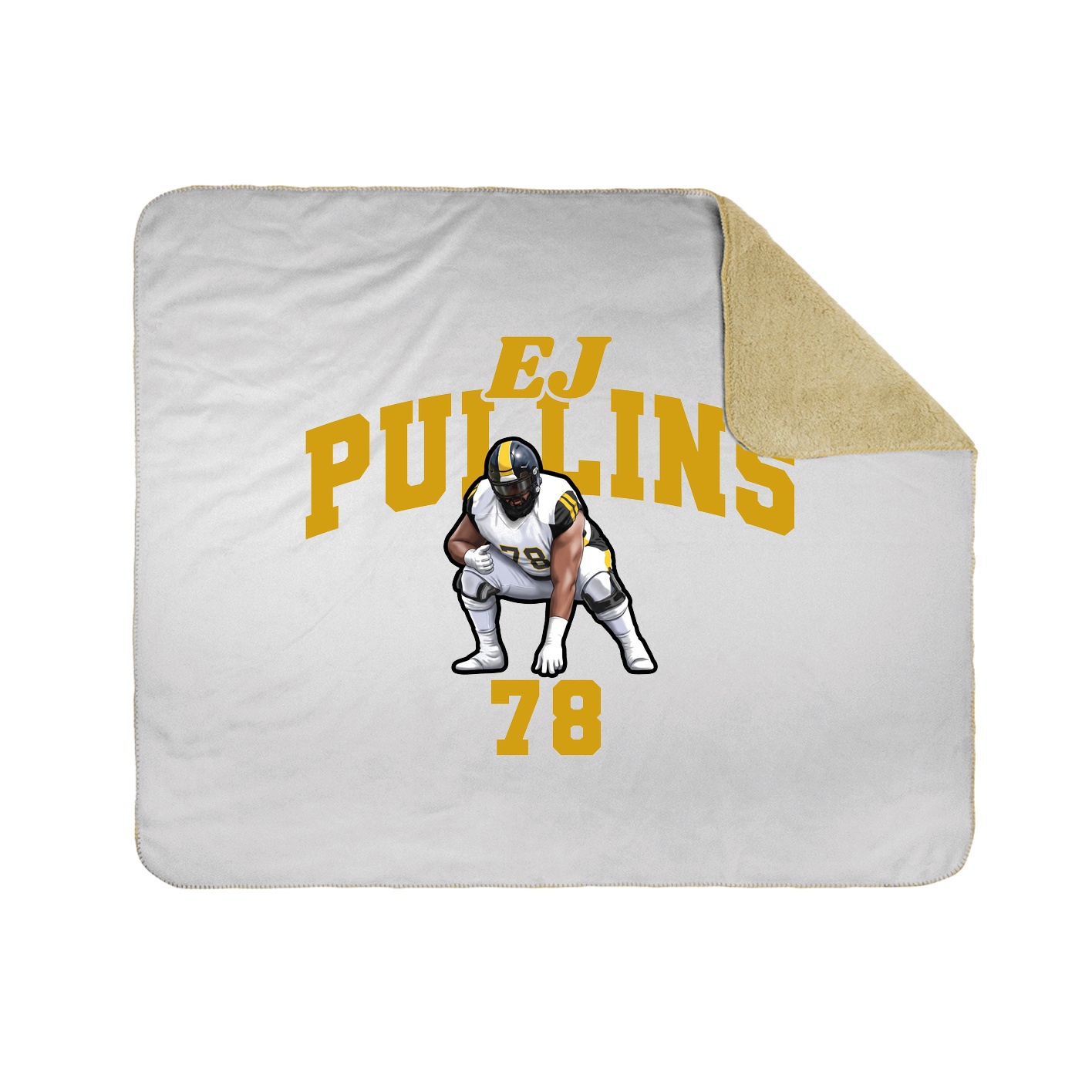 Throw Blanket — Signature Arch in White