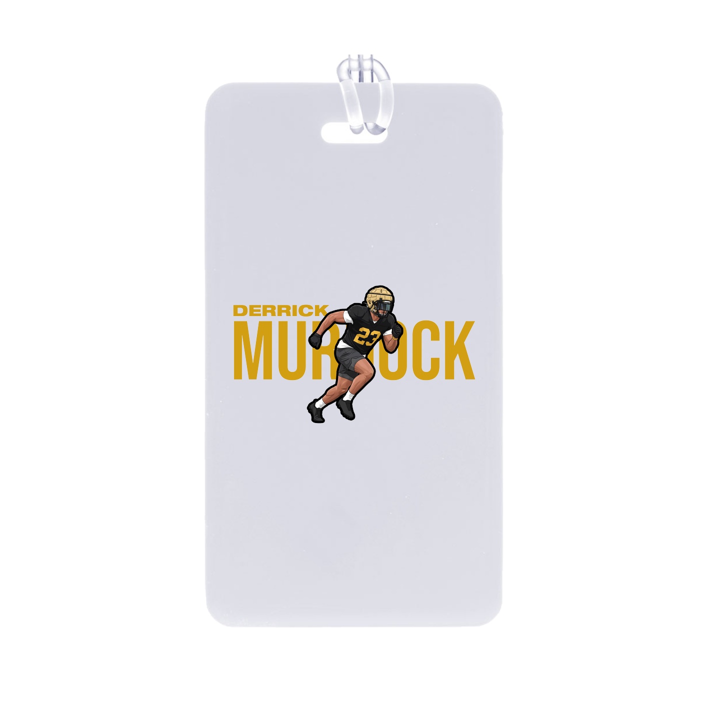 Bag Tag — Player Name in Classic