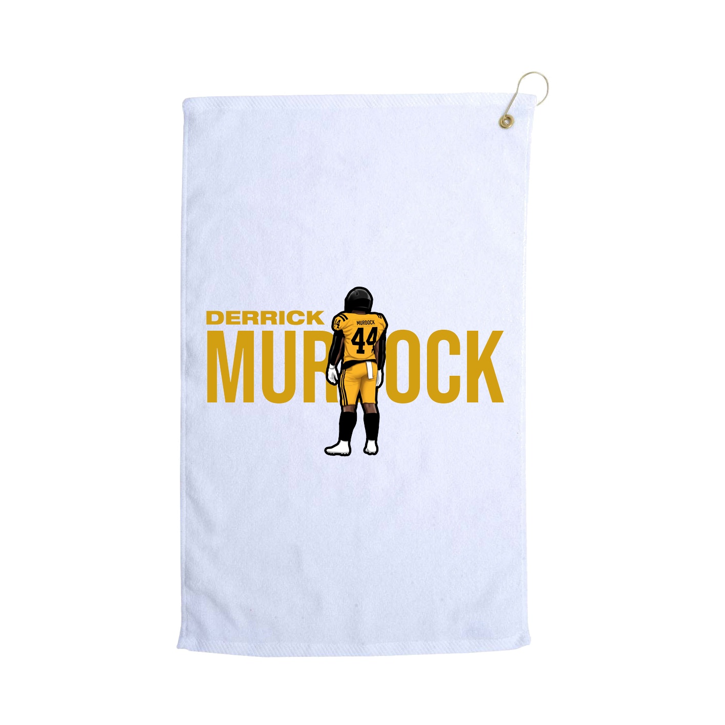 Golf Towel — Player Name in White