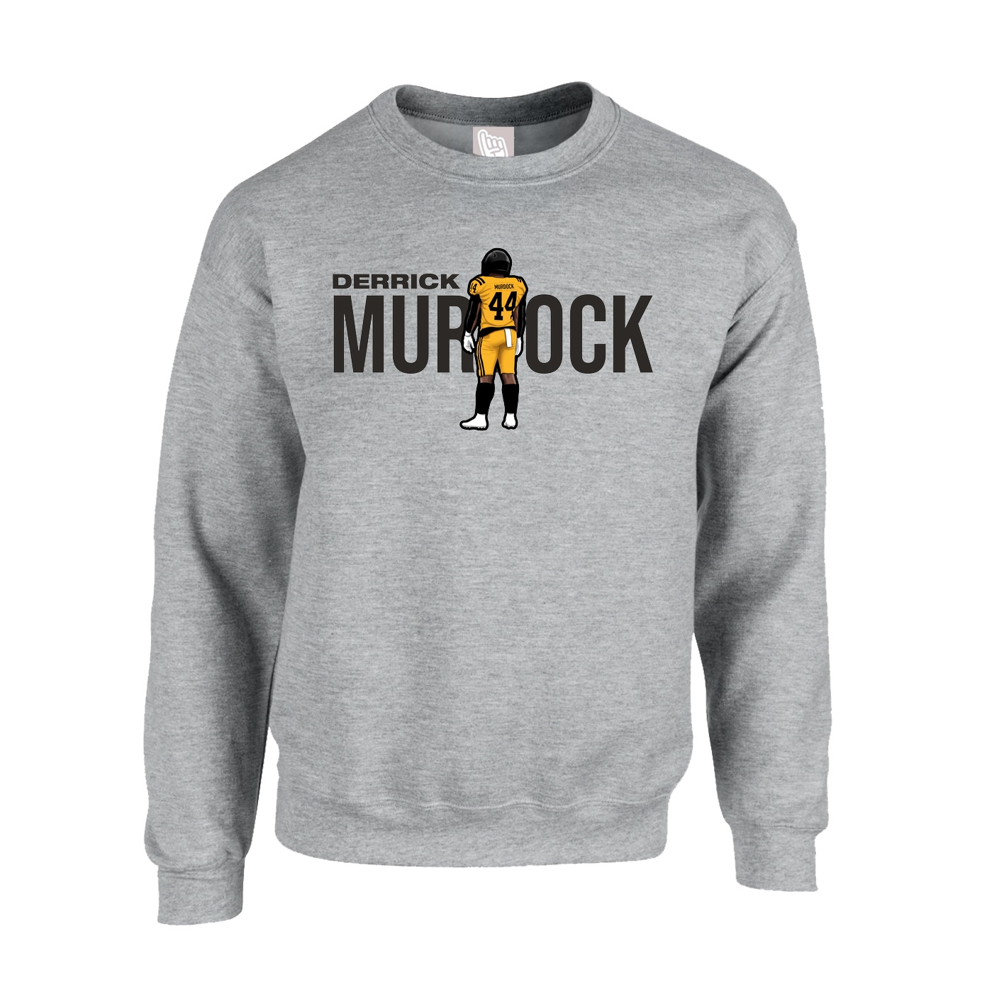 Fleece Crew — Player Name in Grey